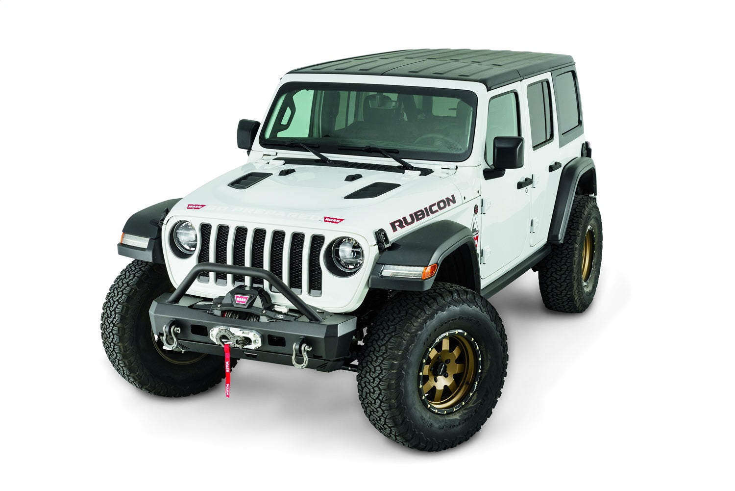 Warn 101325 Front Bumper Fits 18-25 Gladiator Pickup Gladiator Wrangler (JL)