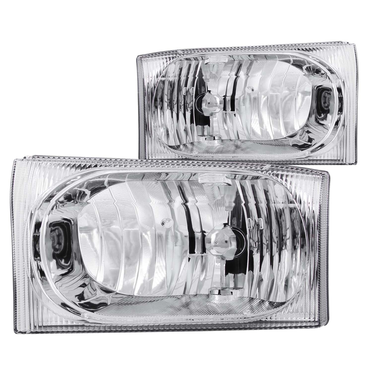 Anzo USA 111023 Crystal Headlight Set