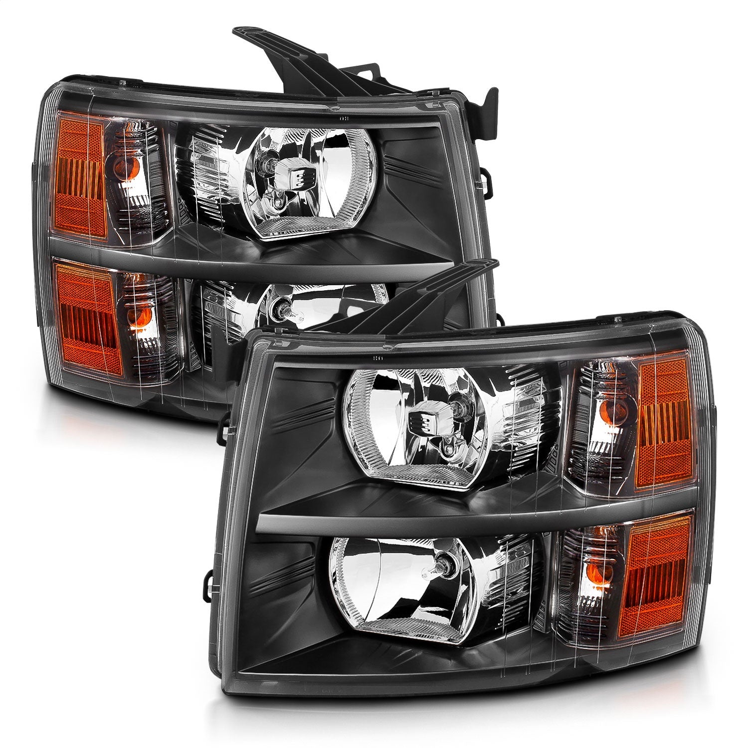 Anzo USA 111393 Crystal Headlight Set