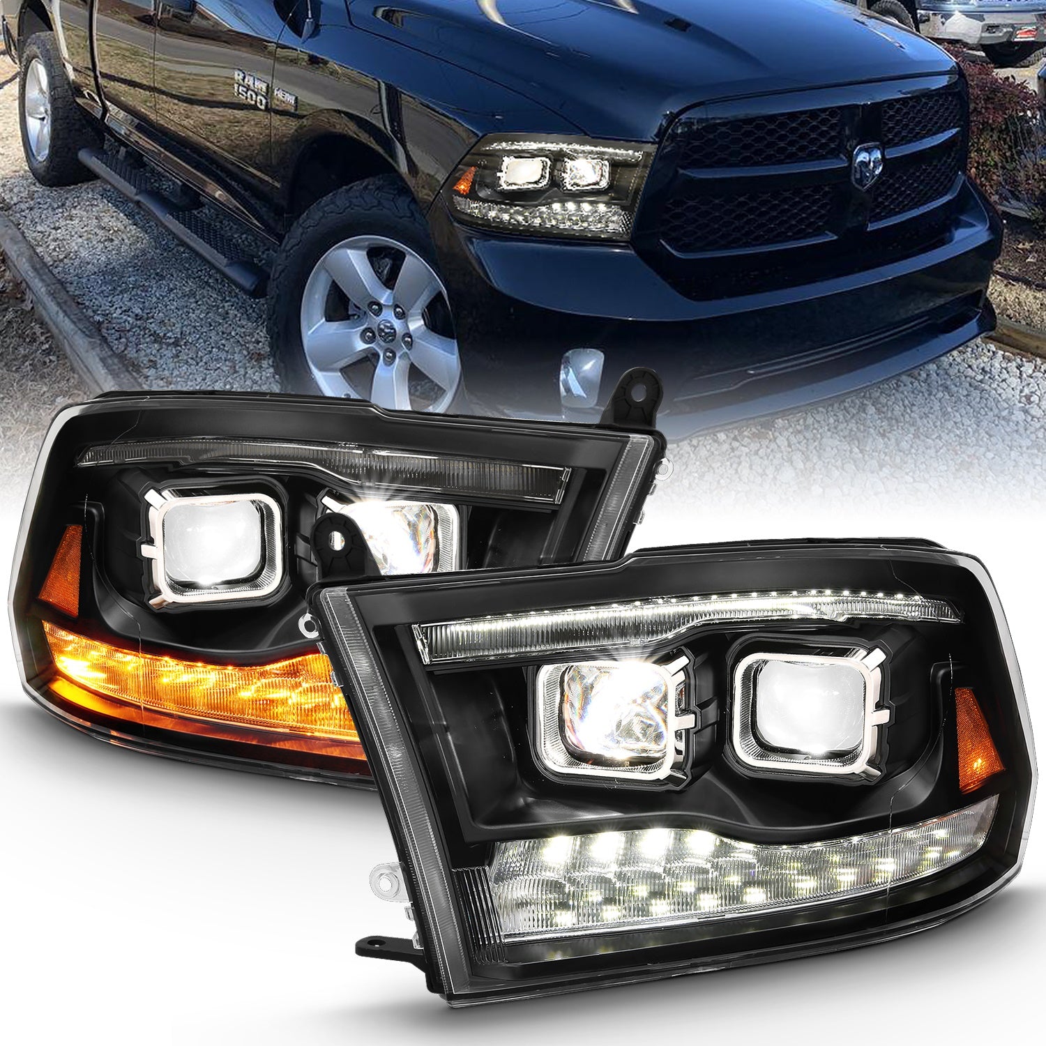 Anzo USA 111464 LED Projector Headlight