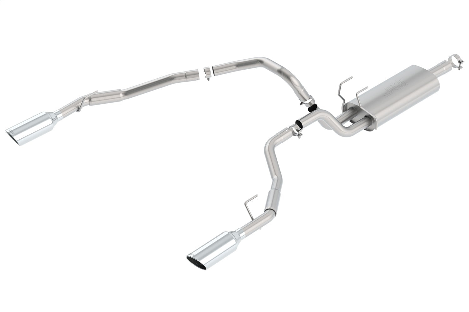 Borla 140307 S-Type Cat-Back Exhaust System Fits 1500 1500 Classic Ram 1500