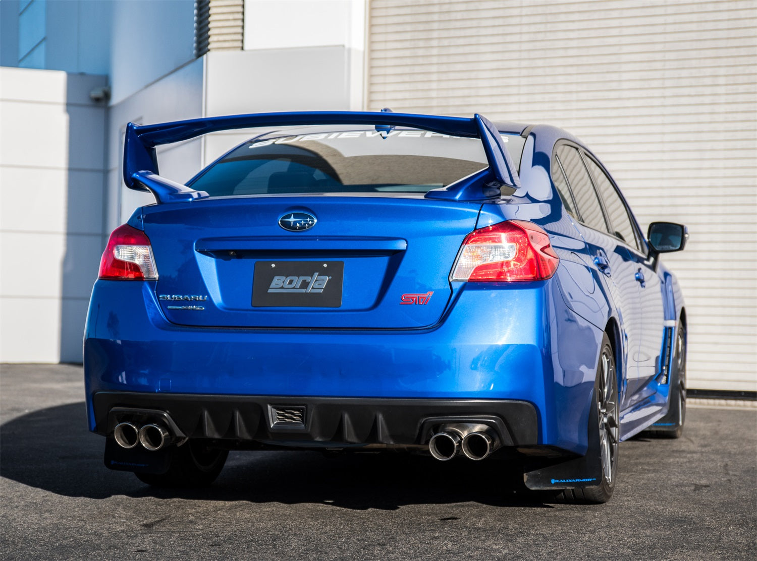Borla 140595 S-Type Cat-Back Exhaust System Fits 15-21 WRX WRX STI