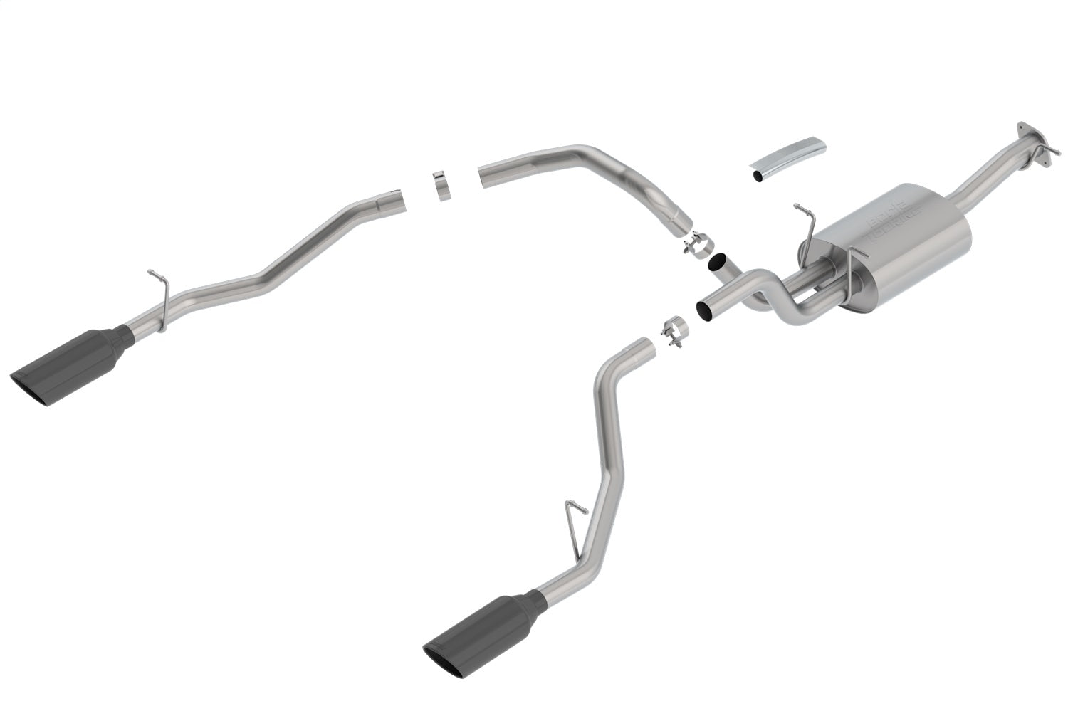 Borla 140758BC Touring Cat-Back Exhaust System Fits 19-26 1500