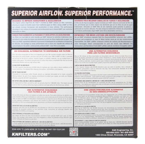 K&N Air Filter E-3402