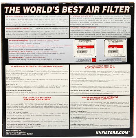 K&N Engine Air Filter E-1500