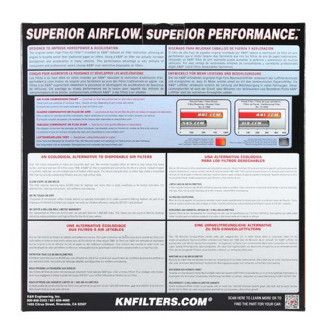 K&N Air Filter E-3504