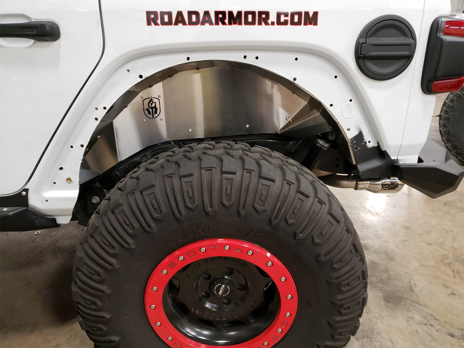 Road Armor 518LFR0Z Stealth Body Armor Fits 18-25 Wrangler (JL)