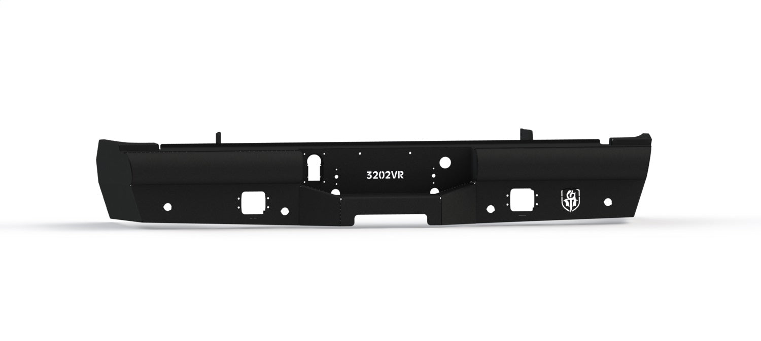 Road Armor 3202VR0B Vaquero Non-Winch Rear Bumper