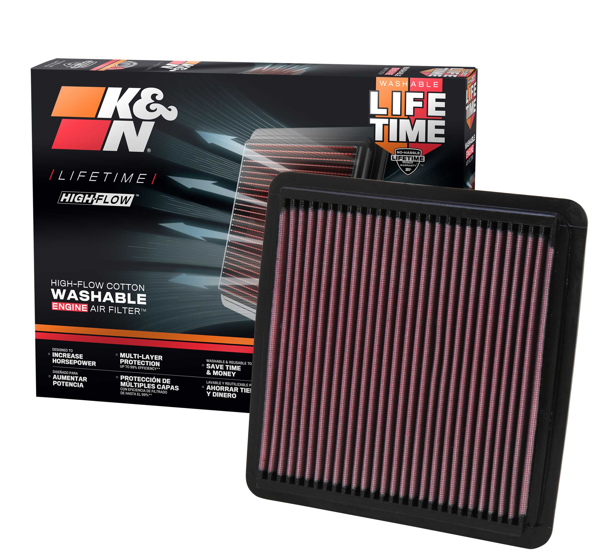 K&N Engine Air Filter 33-2304