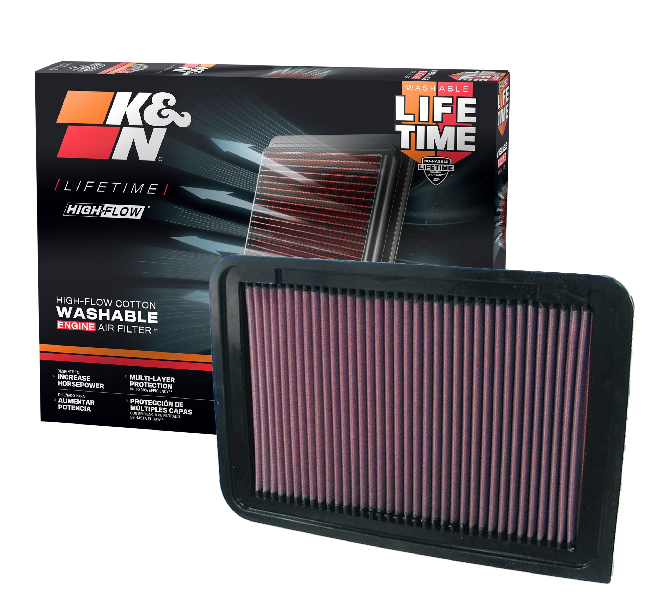K&N Engine Air Filter 33-2370