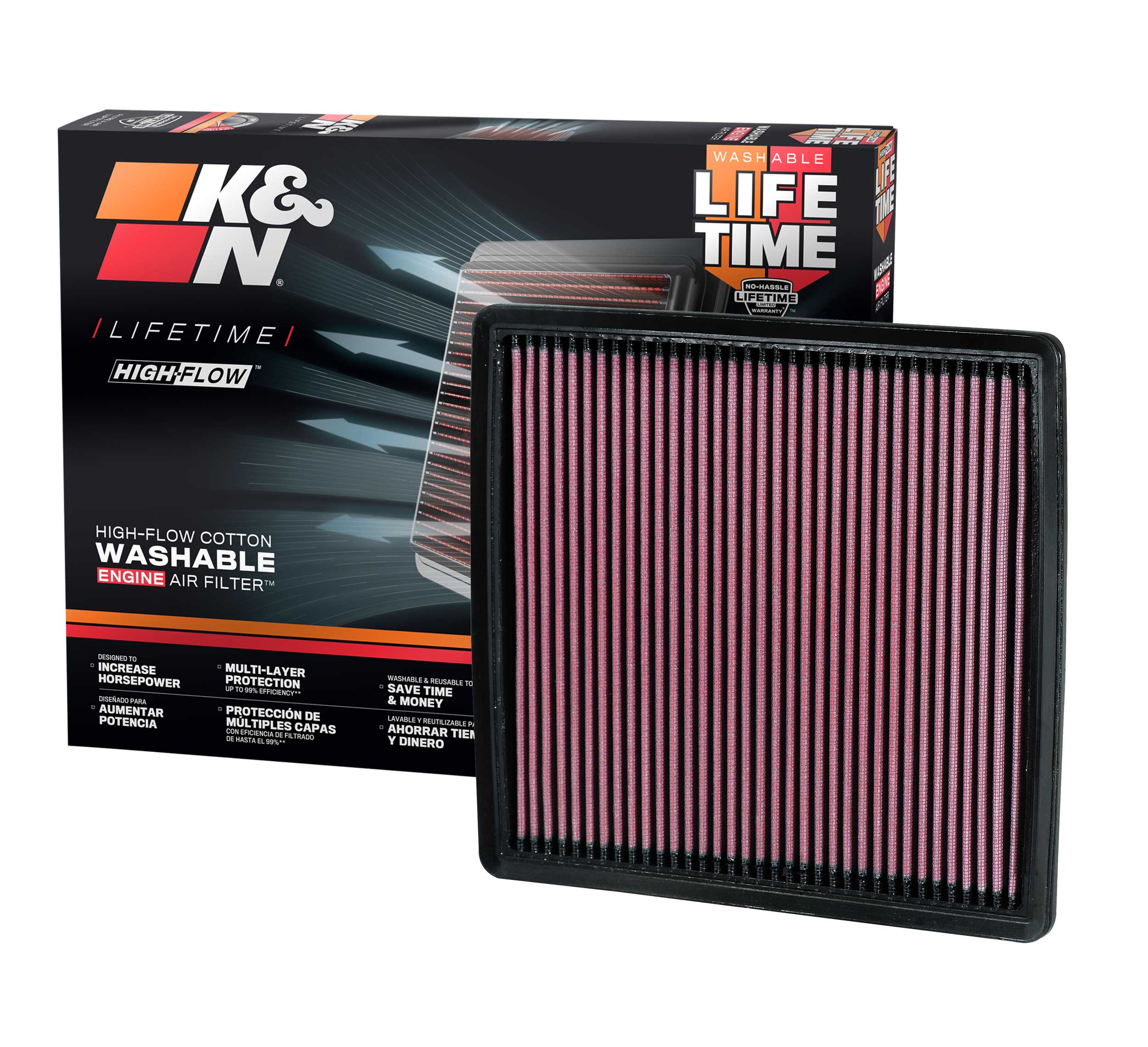 K&N Engine Air Filter 33-2385