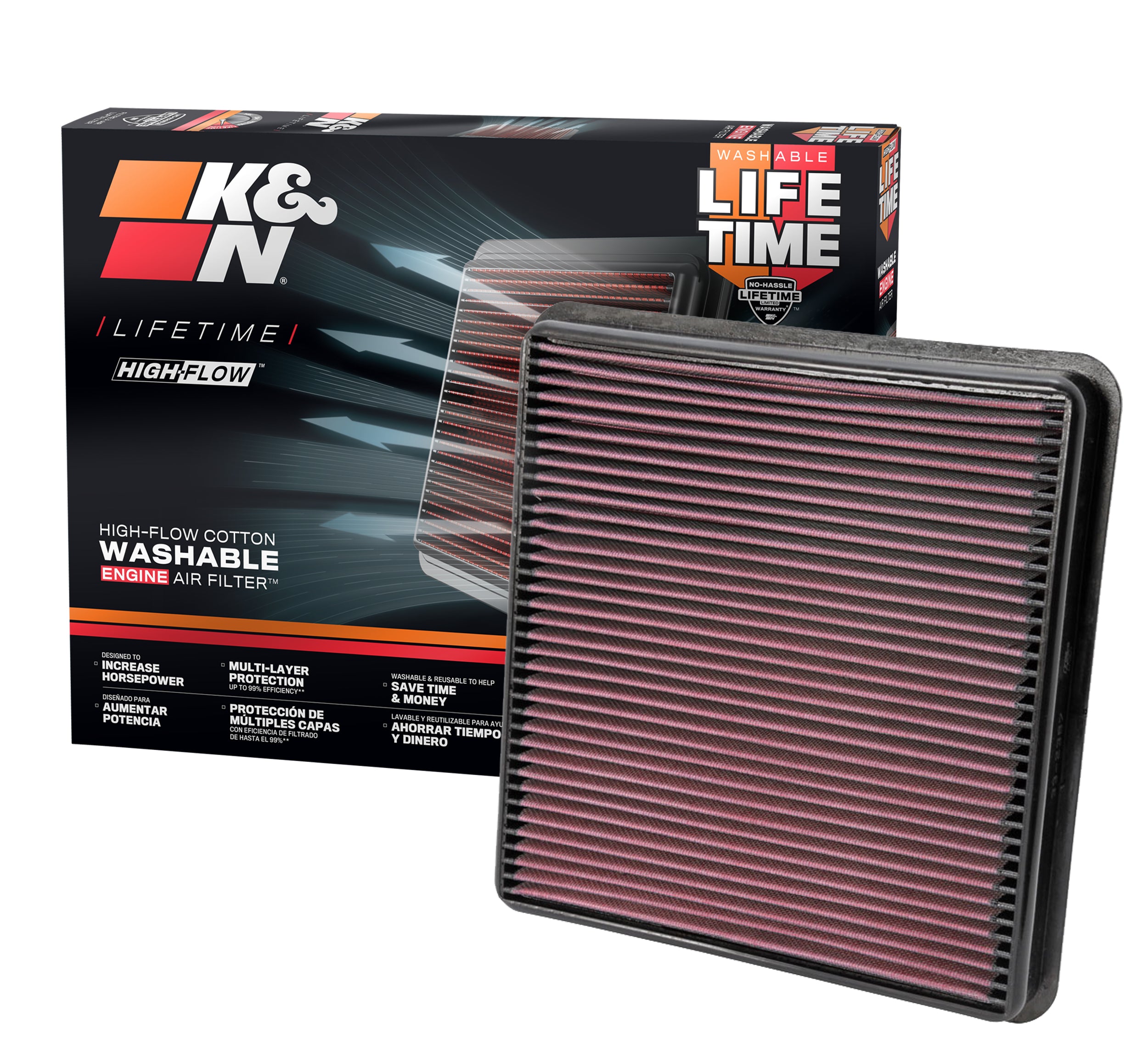 K&N Engine Air Filter 33-2387