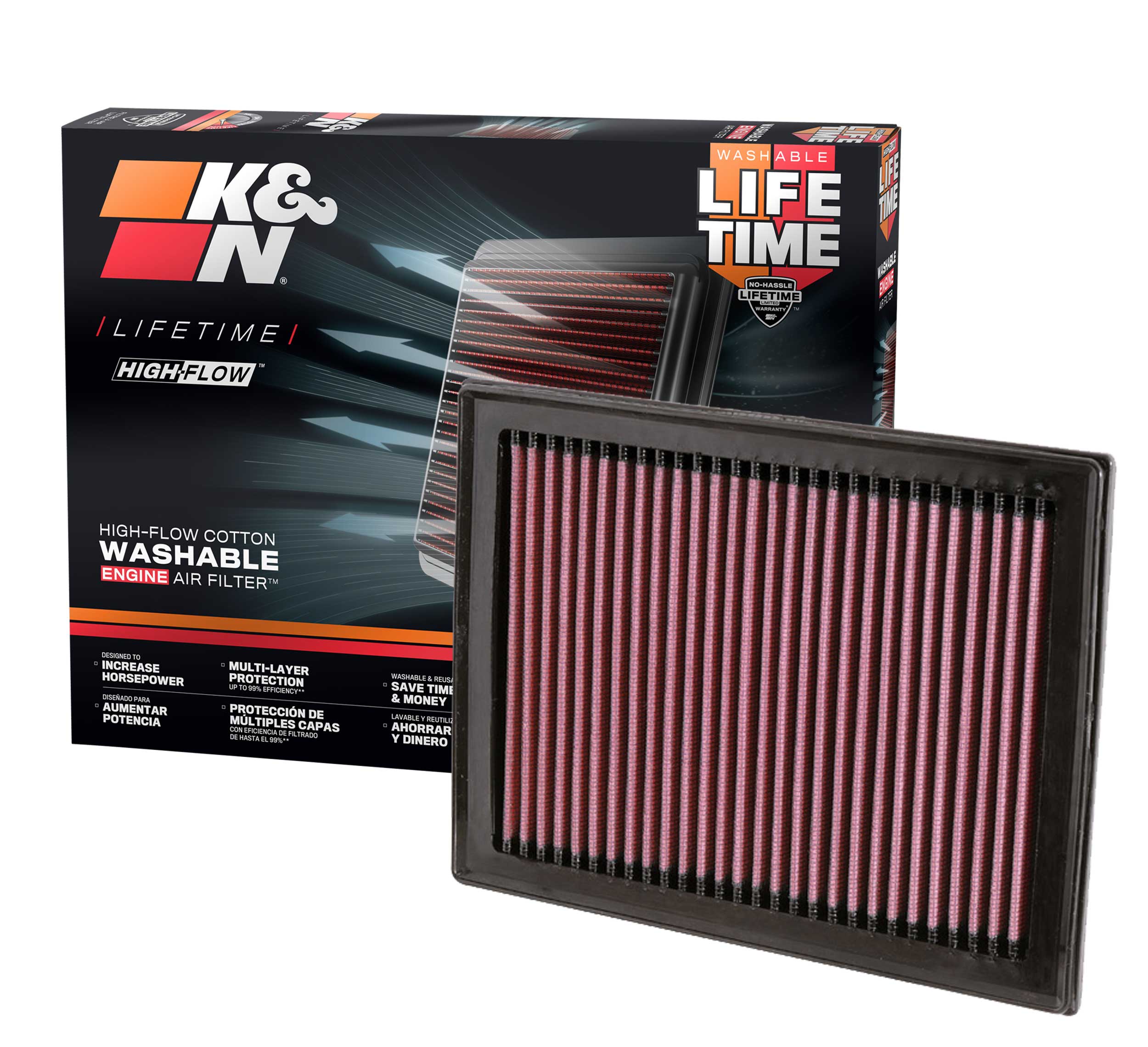 K&N Engine Air Filter 33-2409
