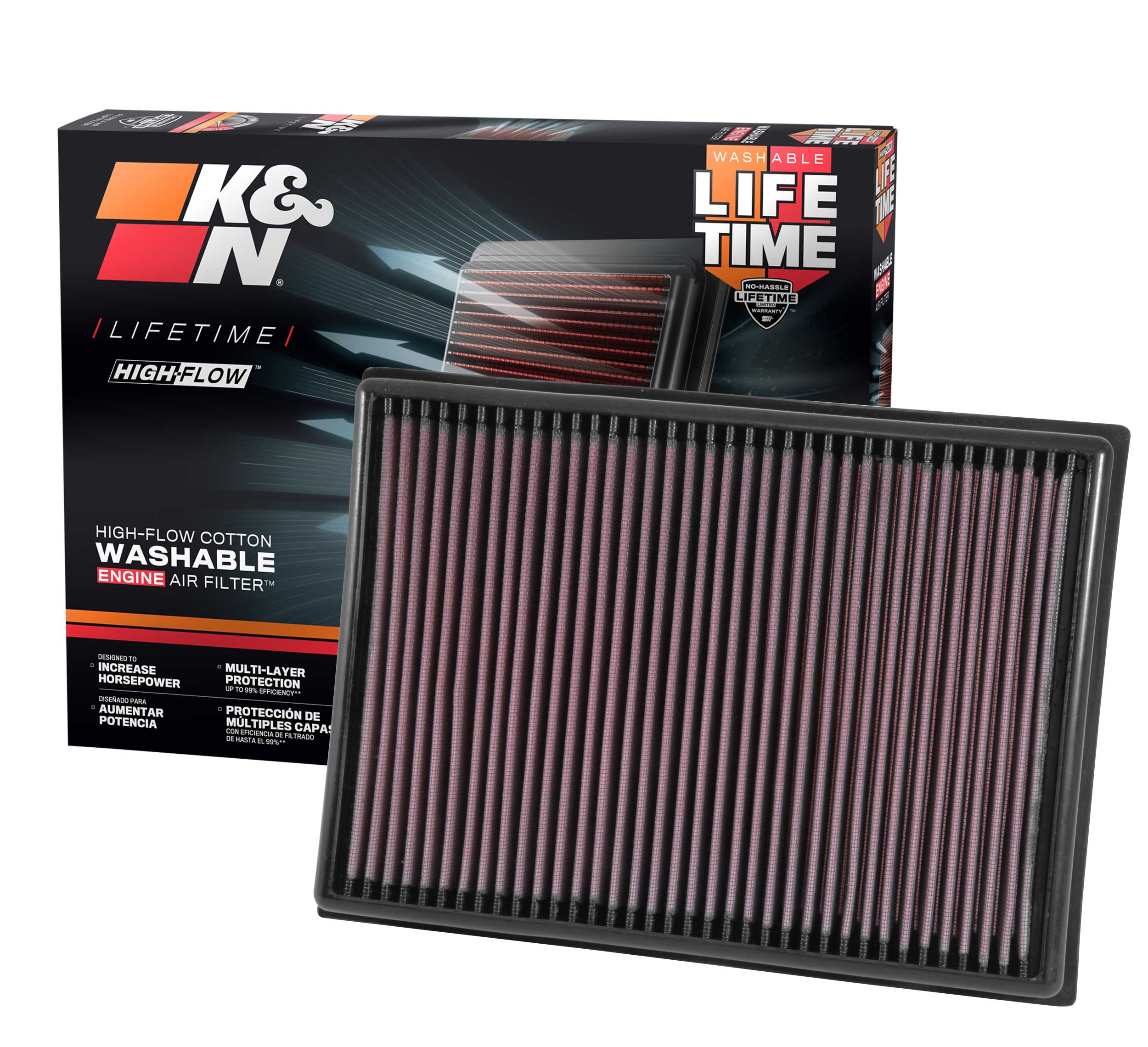 K&N Engine Air Filter 33-2438