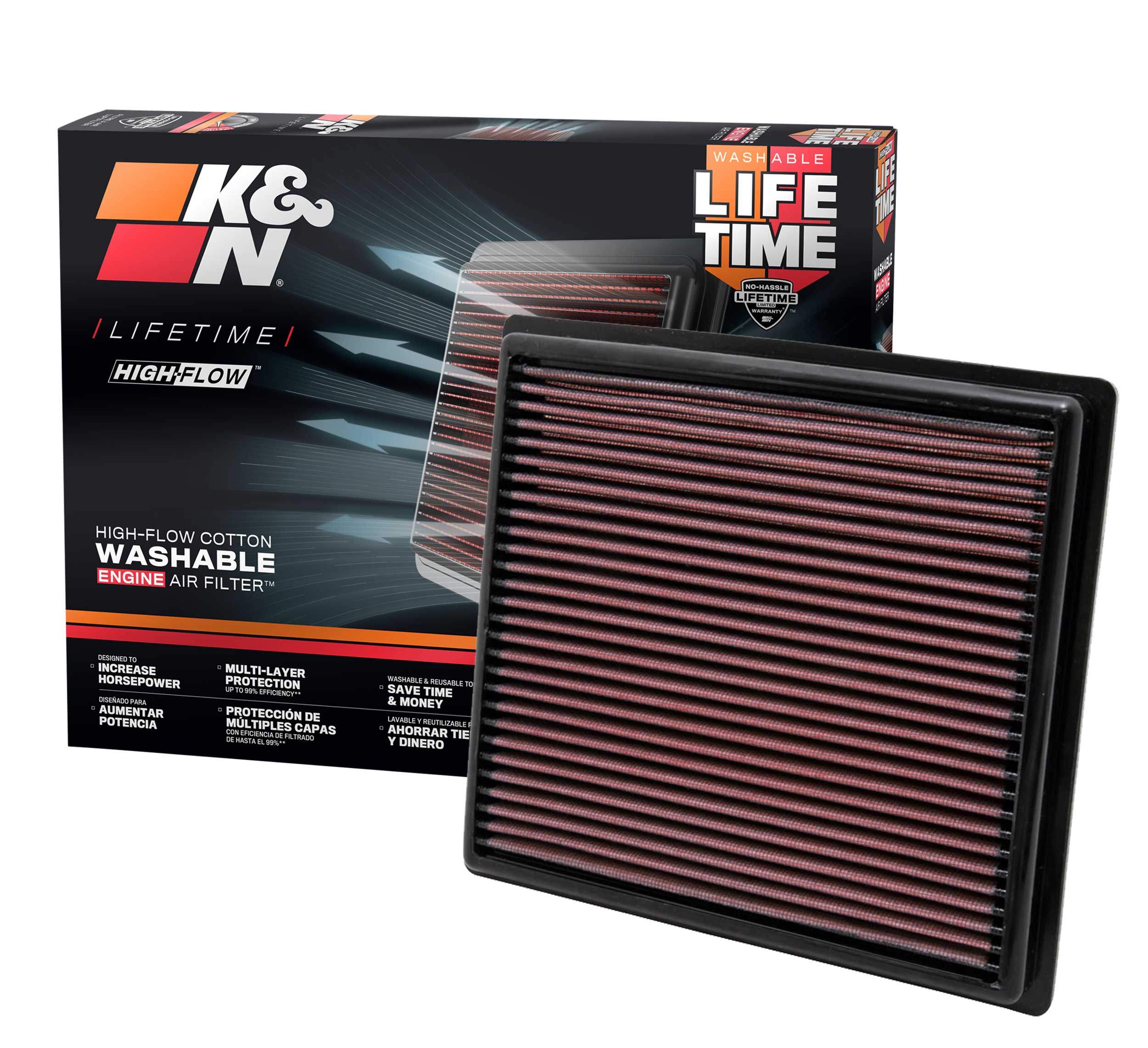 K&N Engine Air Filter 33-2443