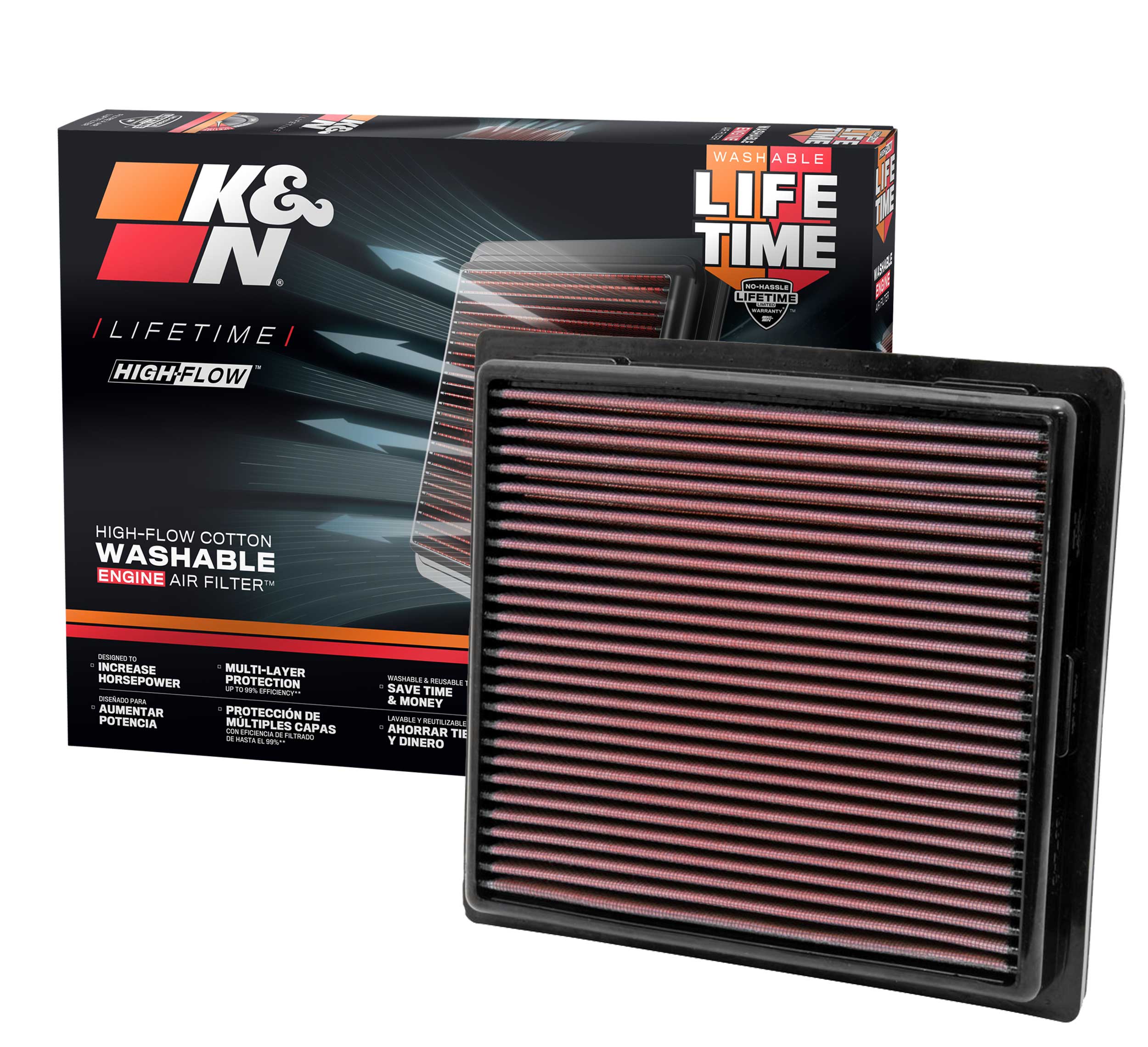 K&N Engine Air Filter 33-2457