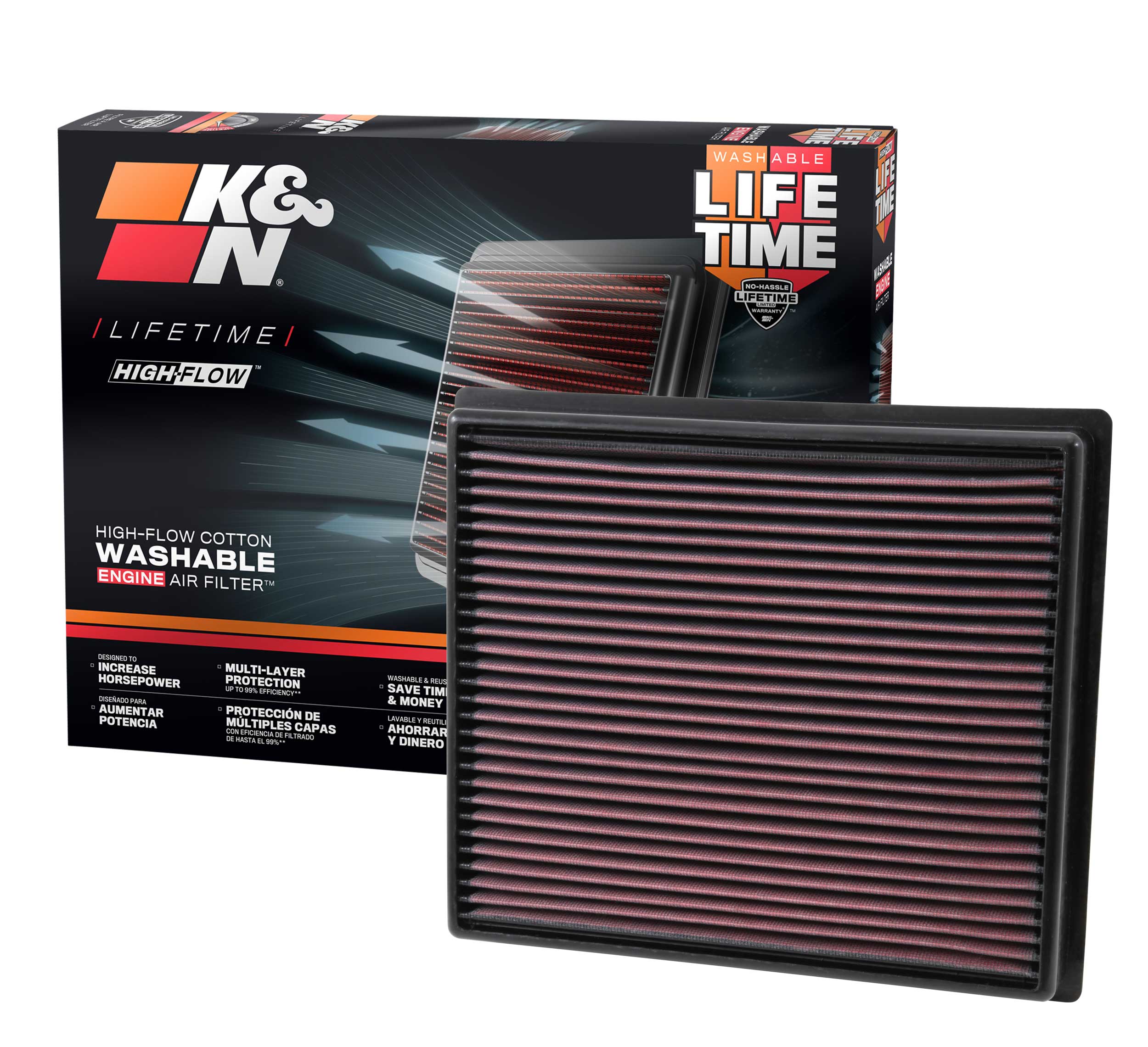K&N Engine Air Filter 33-5017