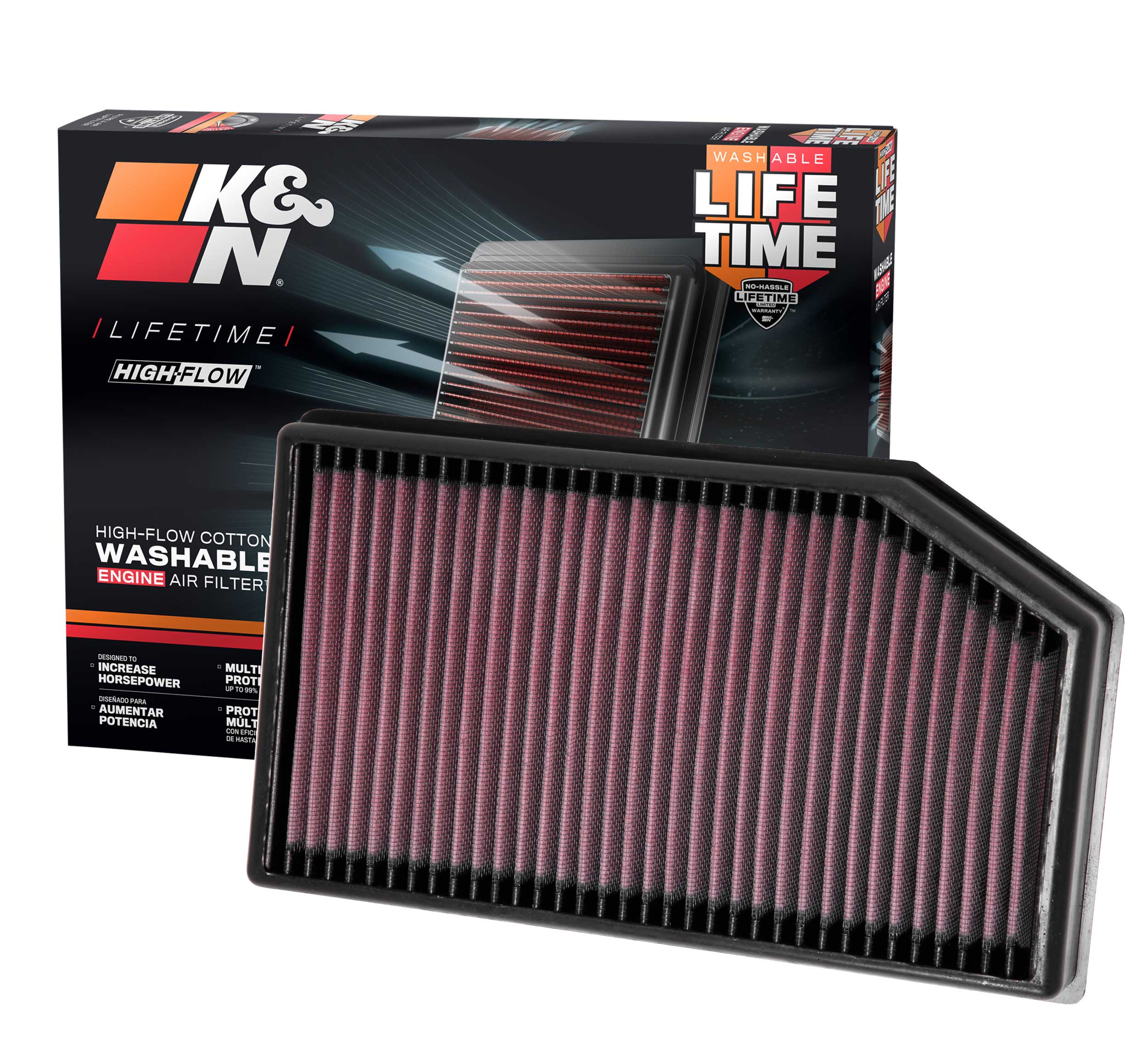 K&N Engine Air Filter 33-5076
