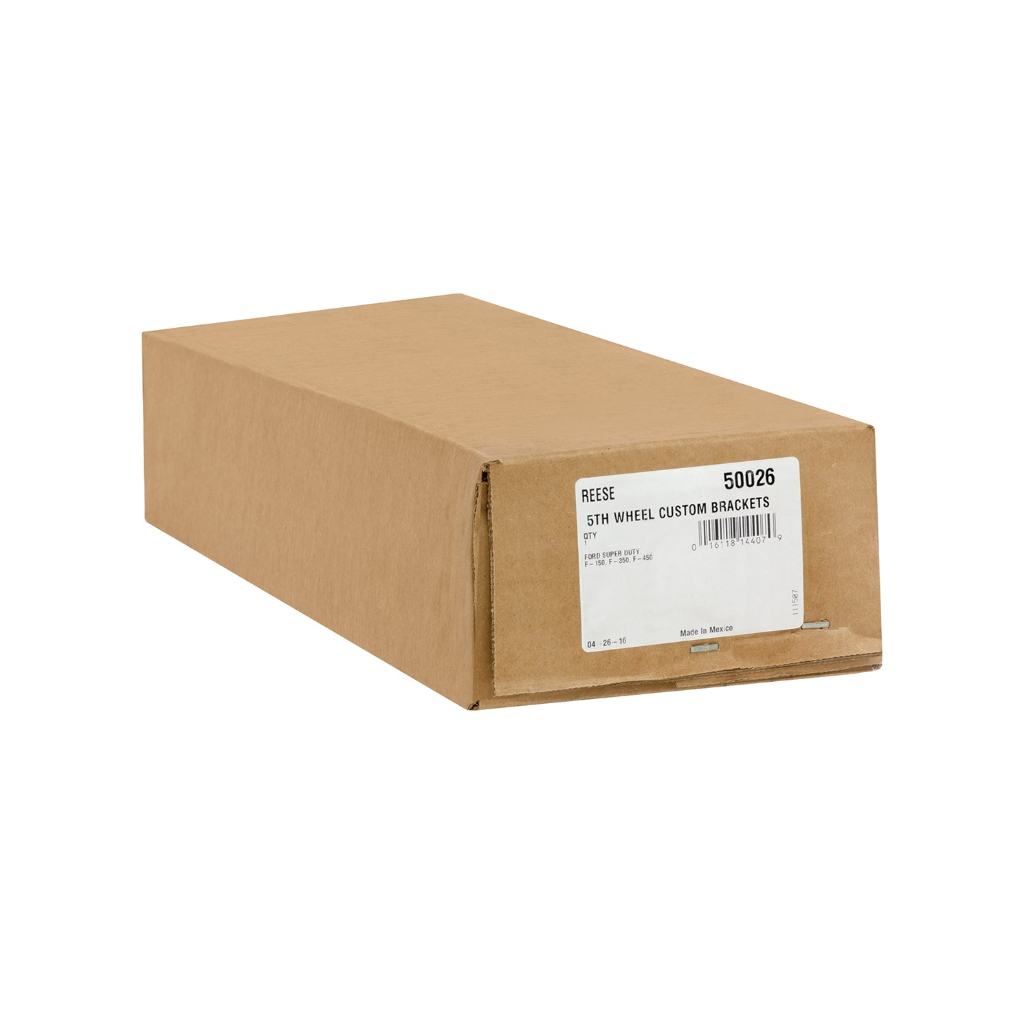 Reese 50026 Custom Quick Install Fifth Wheel Brackets