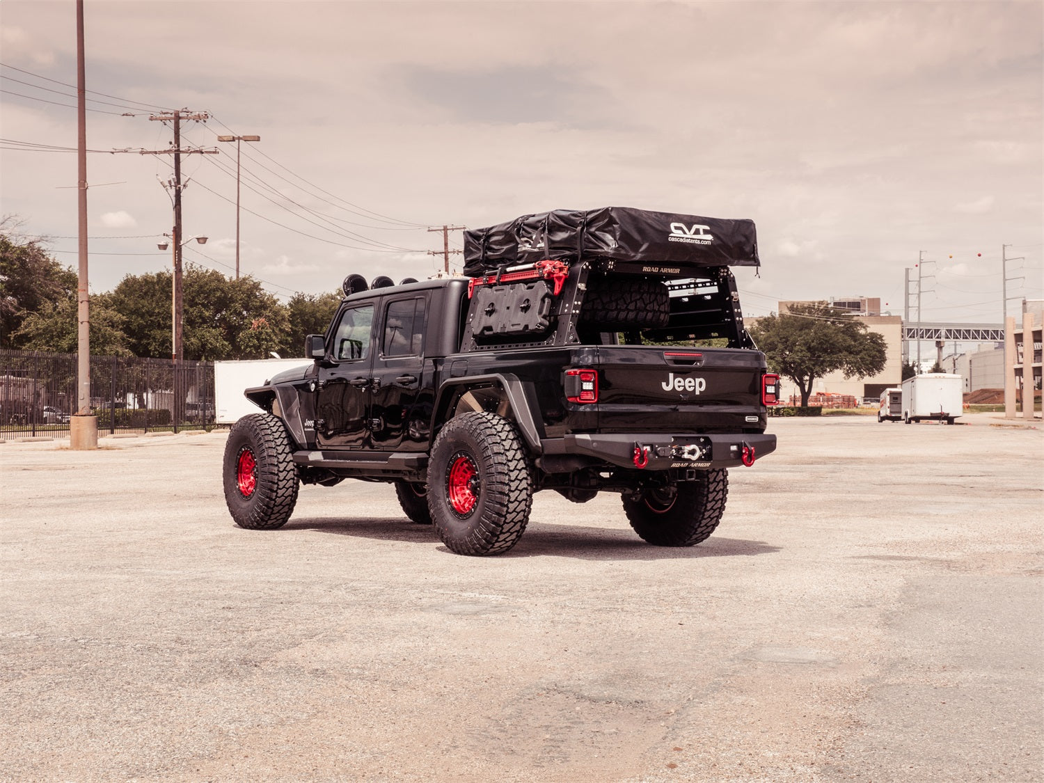 Road Armor 500BRS-HLM TRECK High Lift Jack Mount