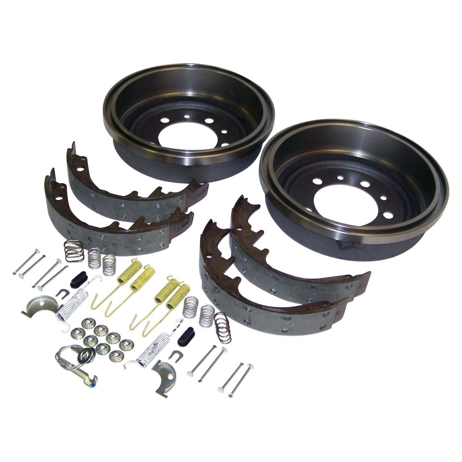 Crown Automotive 52002952K Drum Brake Shoe And Drum Kit Fits CJ5 CJ7 Scrambler