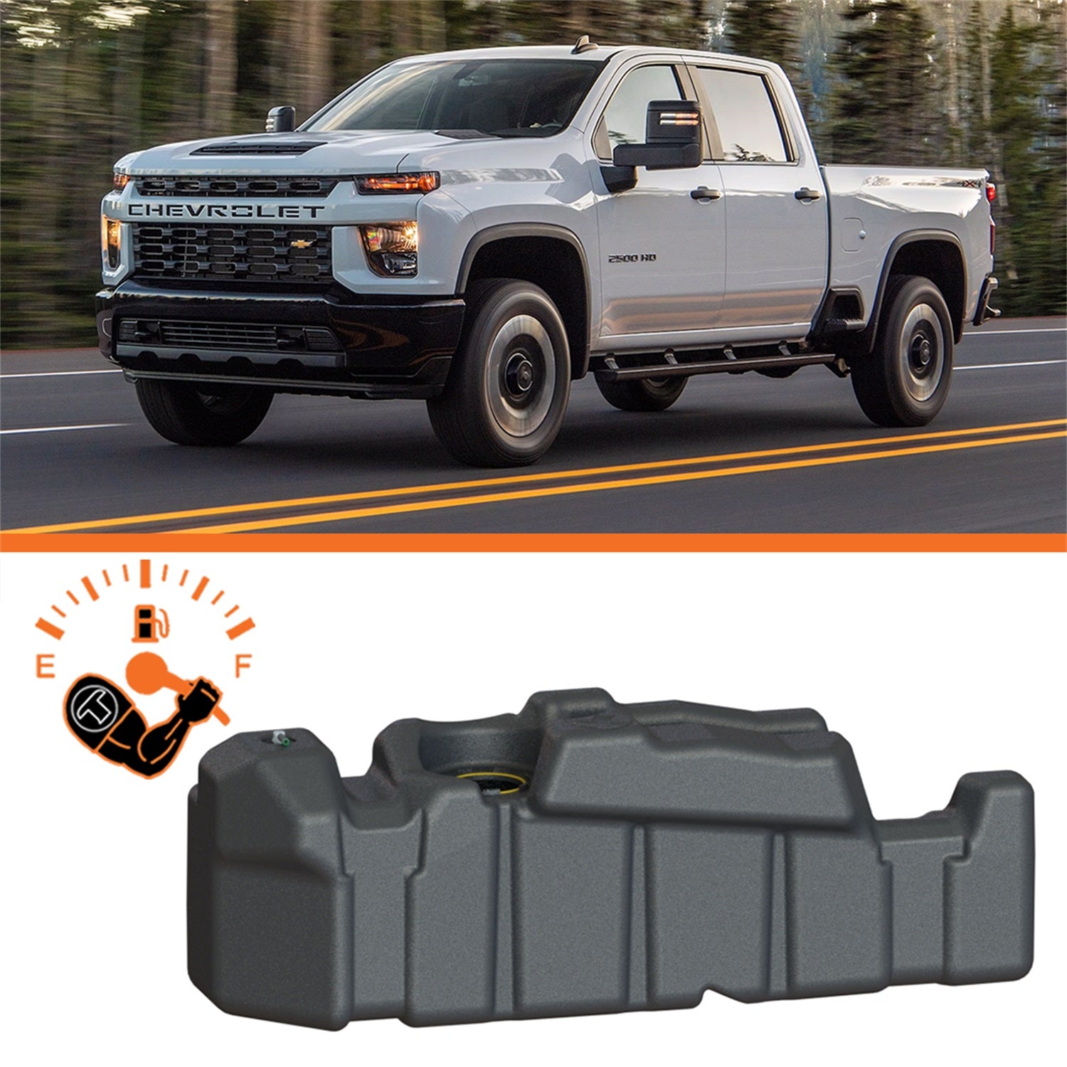 TITAN Fuel Tanks 7010220 Extra Large Midship Tank