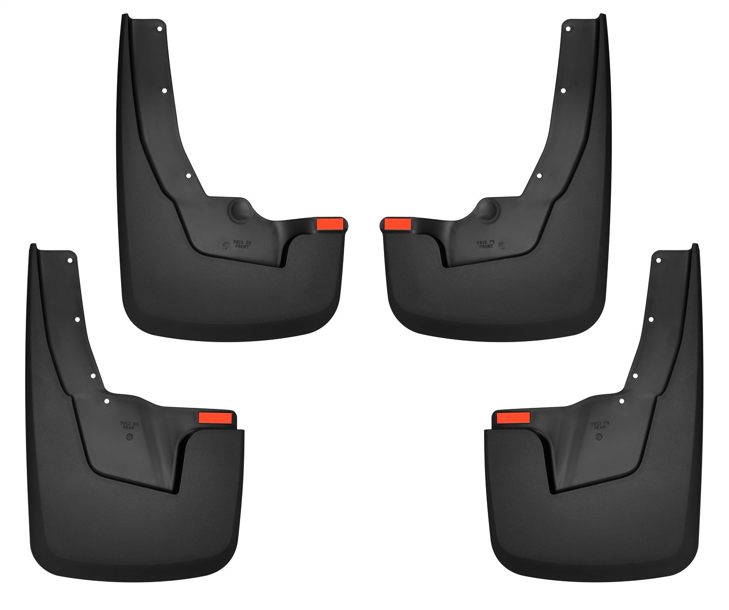 Husky Liners 58136 Custom Molded Mud Guard Set Fits 19-25 1500