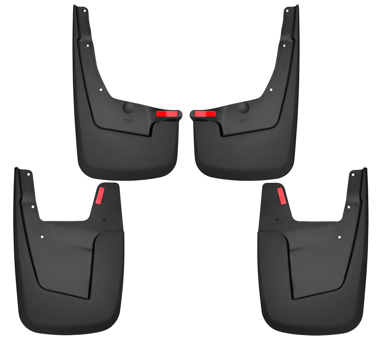 Husky Liners 58146 Custom Molded Mud Guard Set Fits 19-25 1500