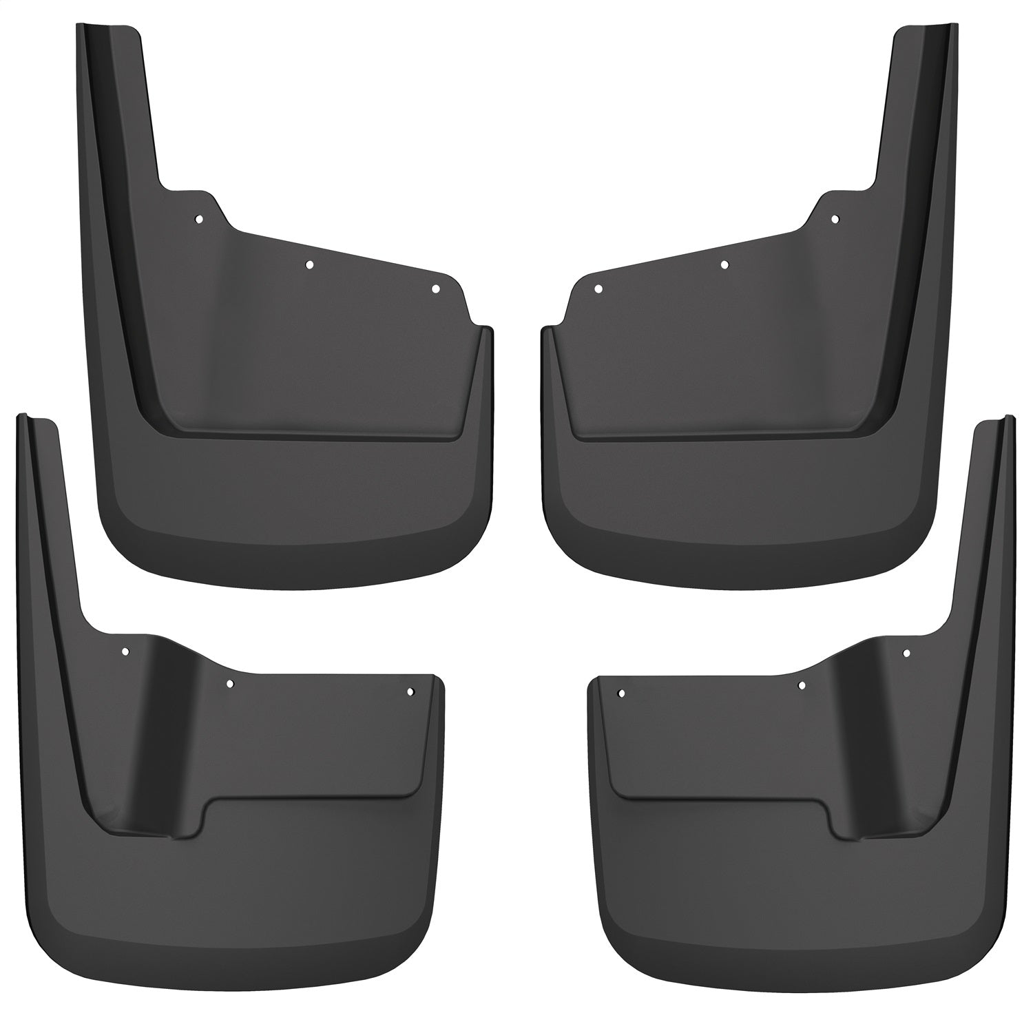 Husky Liners 58296 Custom Molded Mud Guards Fits Sierra 2500 HD Sierra 3500 HD