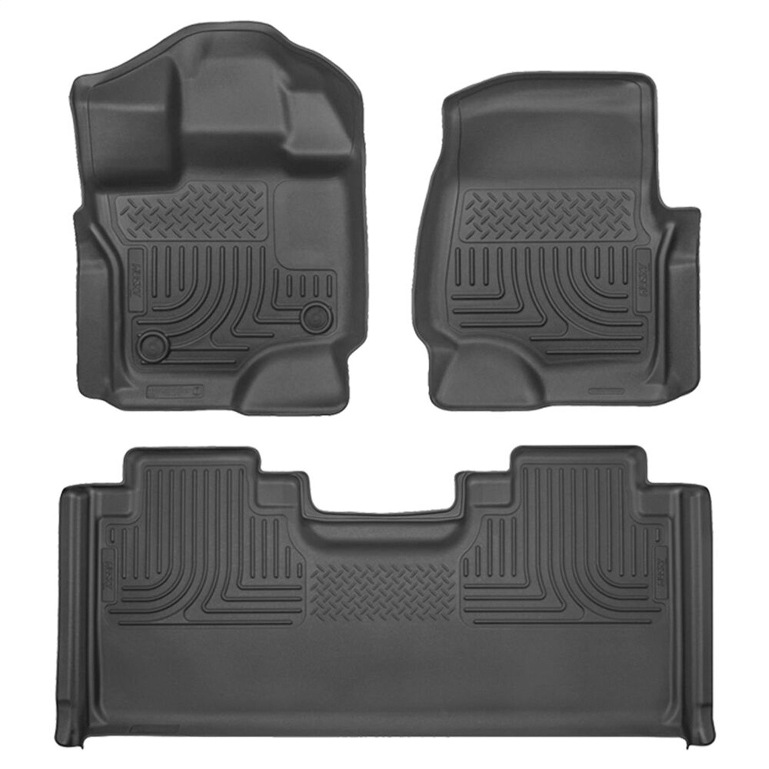 Husky Liners 94051 WeatherBeater Floor Liner Fits 15-25 F-150