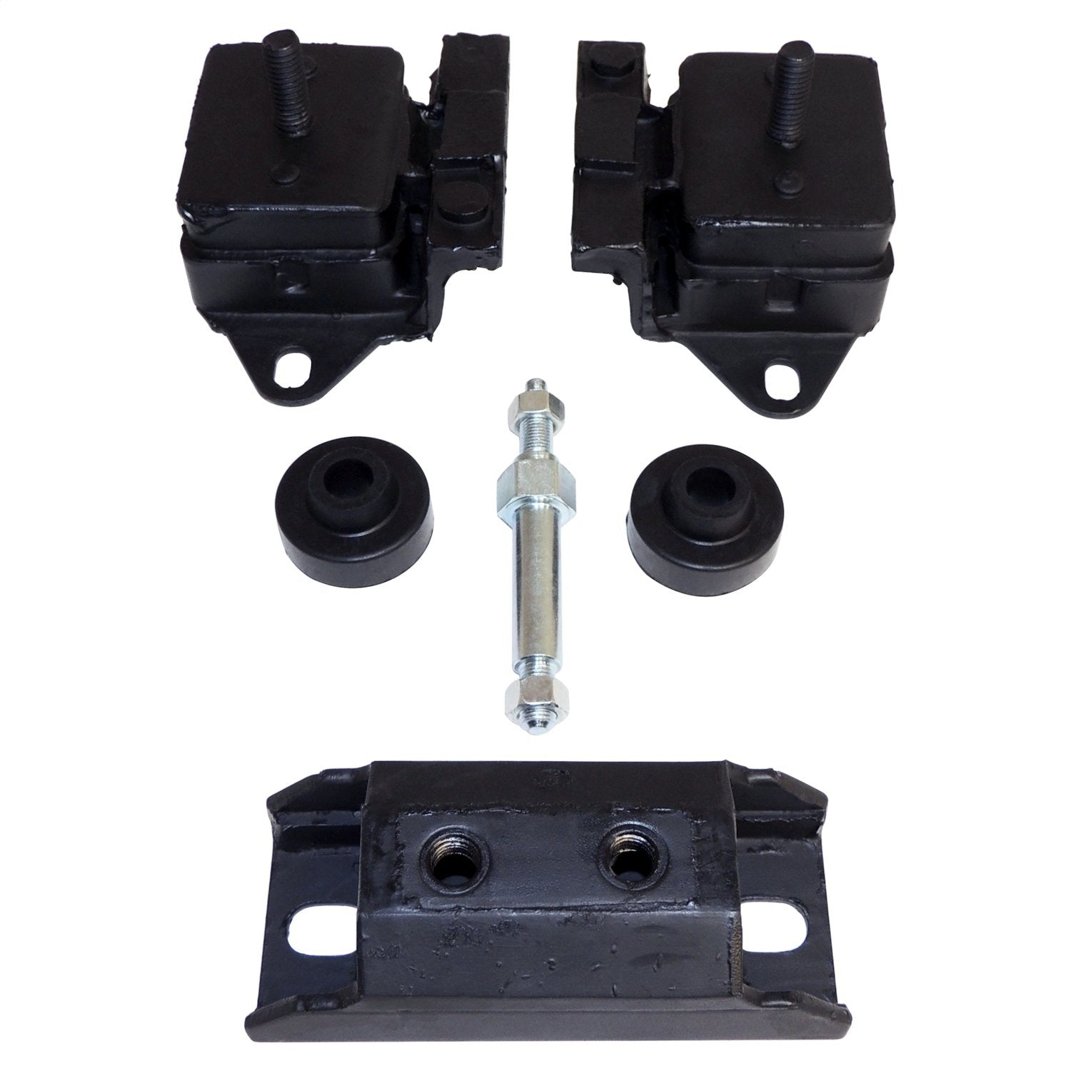 Crown Automotive 8128488K Engine Mount Kit Fits 74-87 CJ5 CJ7 J10 J20 Scrambler