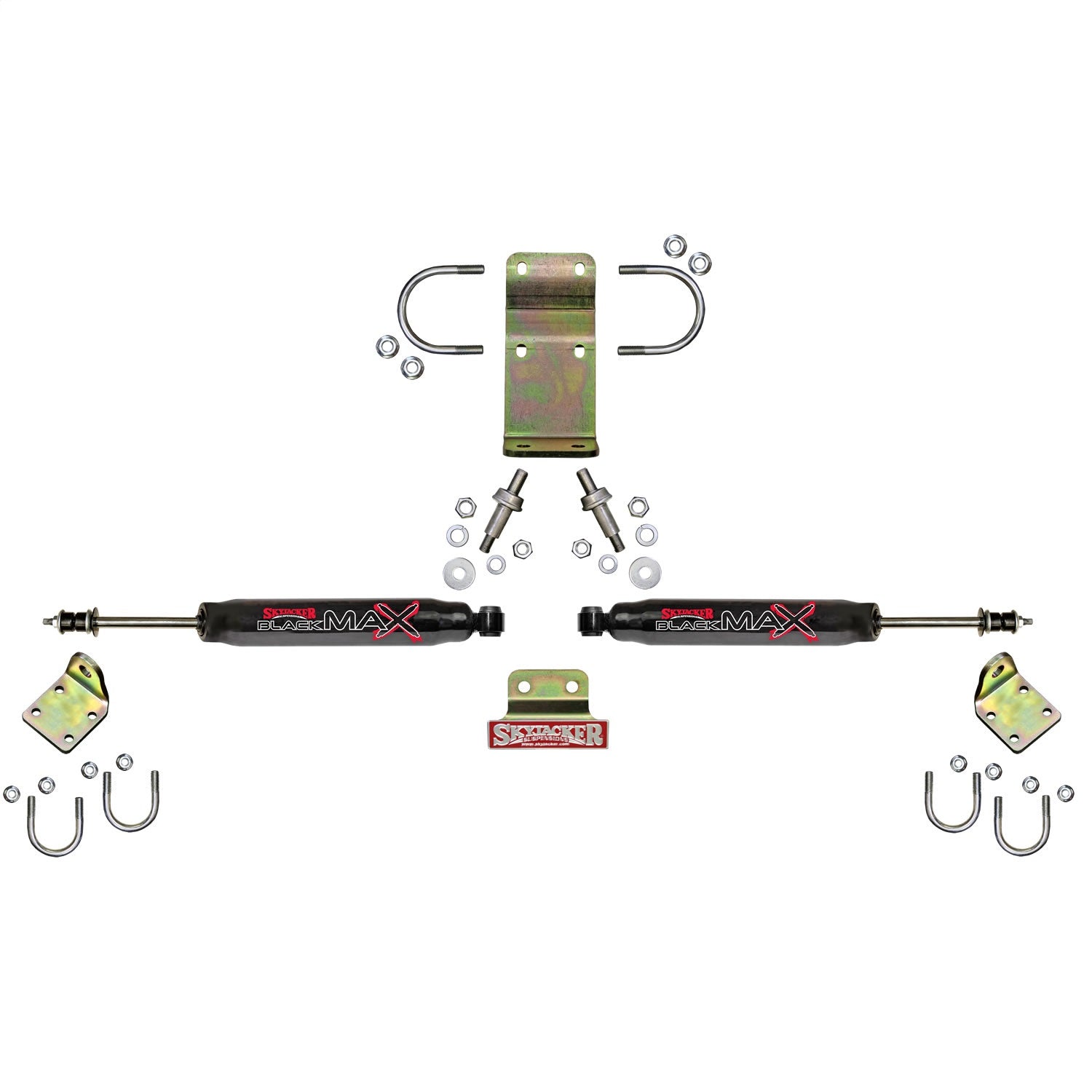 Skyjacker 8203 Steering Stabilizer Dual Kit Fits 07-18 Wrangler (JK)