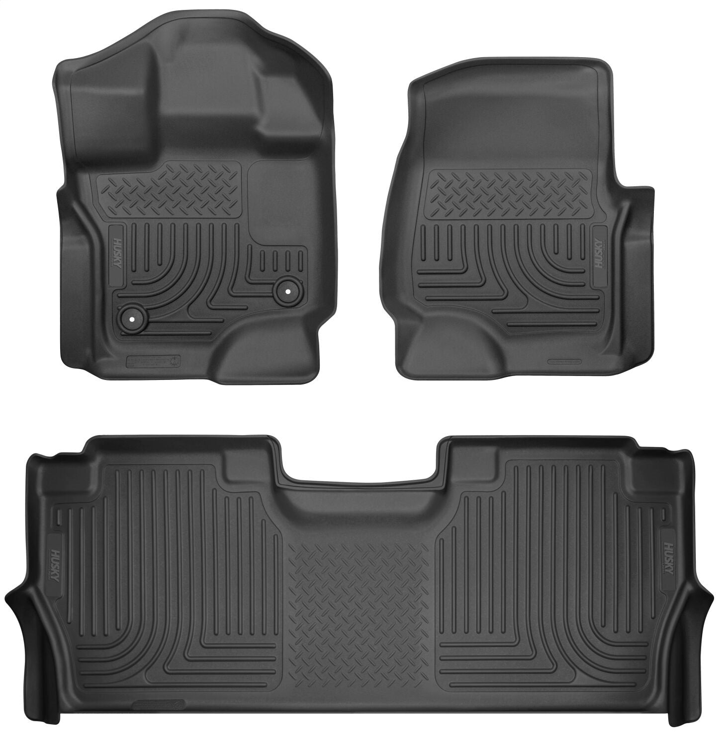 Husky Liners 94121 WeatherBeater Floor Liner Fits 20-25 F-150 F-150 Lightning