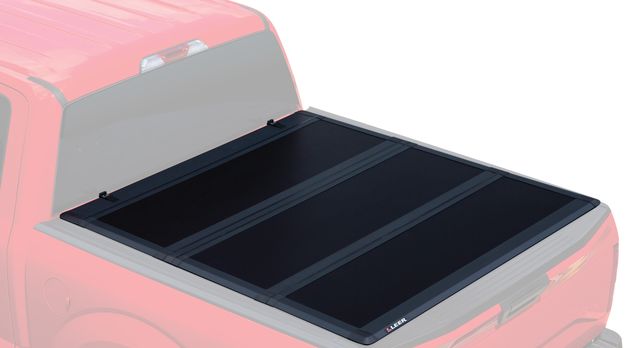 LEER HF350M Fits 2019+ GM Chevy Silverado/GMC Sierra 1500 with 5.8 FT Bed Low-Profile, Easy On/Off, Hard Tri-Fold Truck Bed Tonneau Cover