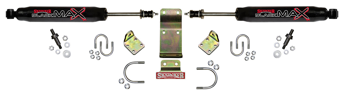 Skyjacker 8203 Steering Stabilizer Dual Kit Fits 07-18 Wrangler (JK)