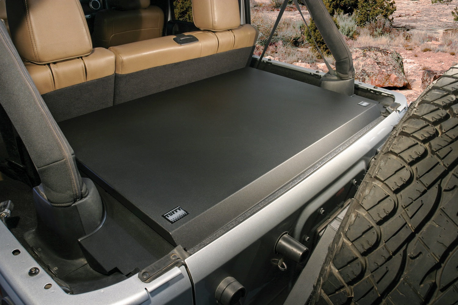 Tuffy Security Products 326-01 Deluxe Cargo Enclosure Fits 11-18 Wrangler (JK)