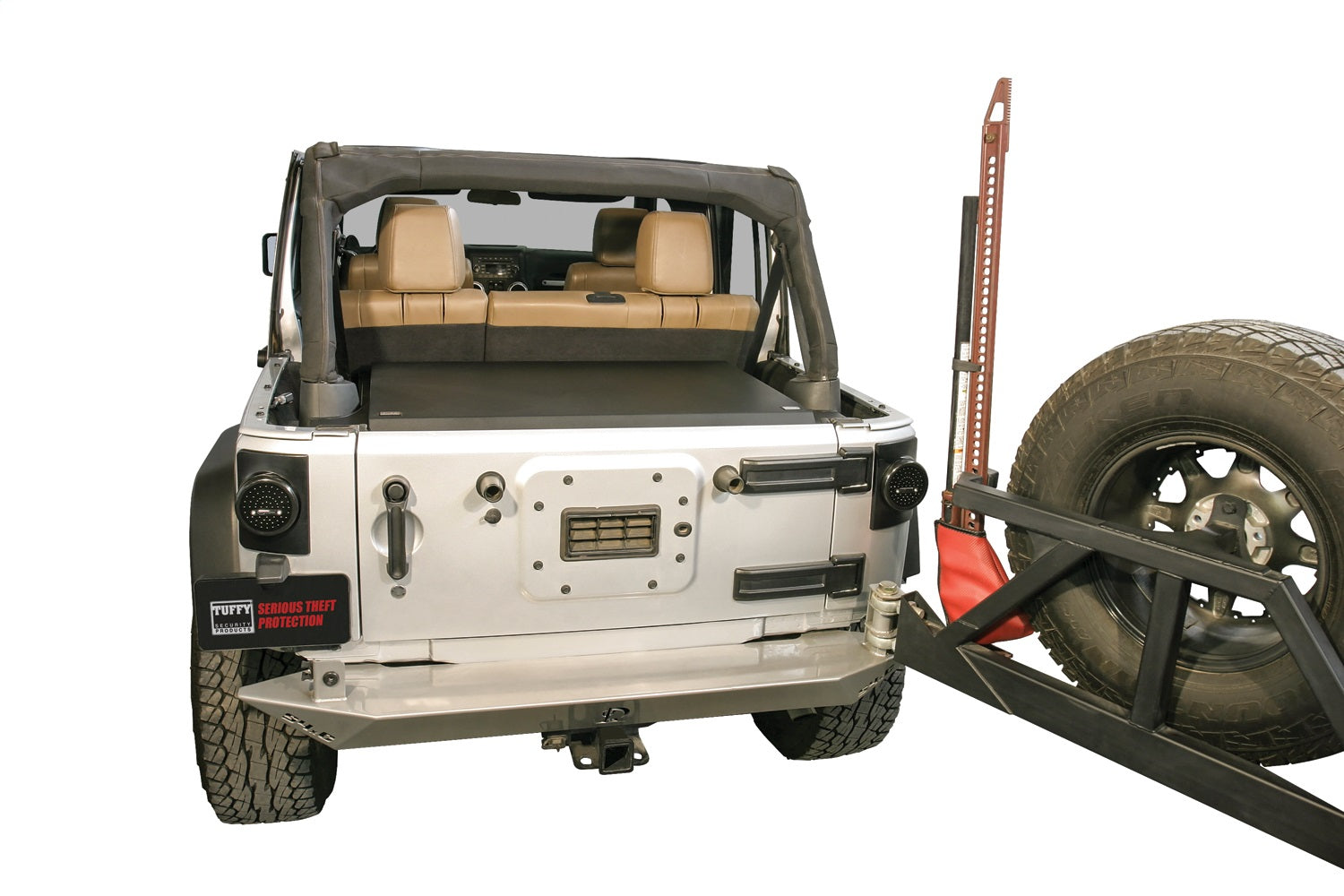 Tuffy Security Products 326-01 Deluxe Cargo Enclosure Fits 11-18 Wrangler (JK)