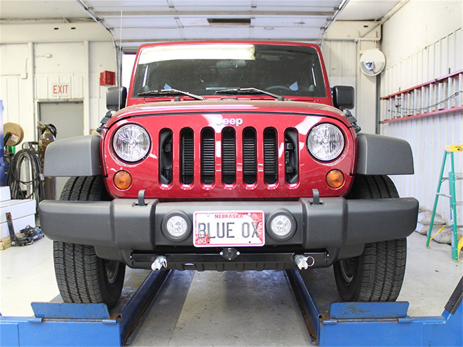 Blue Ox BX1126 Tow Bar Base Plate Fits 07-17 Wrangler (JK)