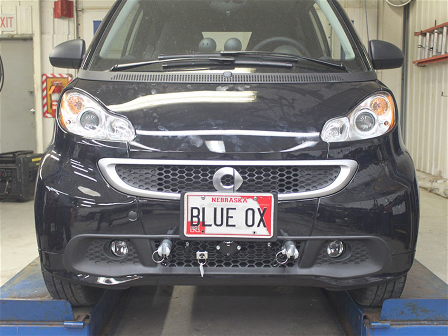 Blue Ox BX1987 Tow Bar Base Plate Fits 08-14 Fortwo