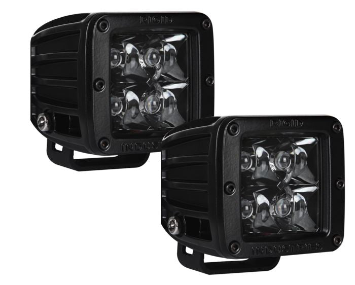 Rigid Industries 202213BLK D-Series Pro Spot Diffused Light