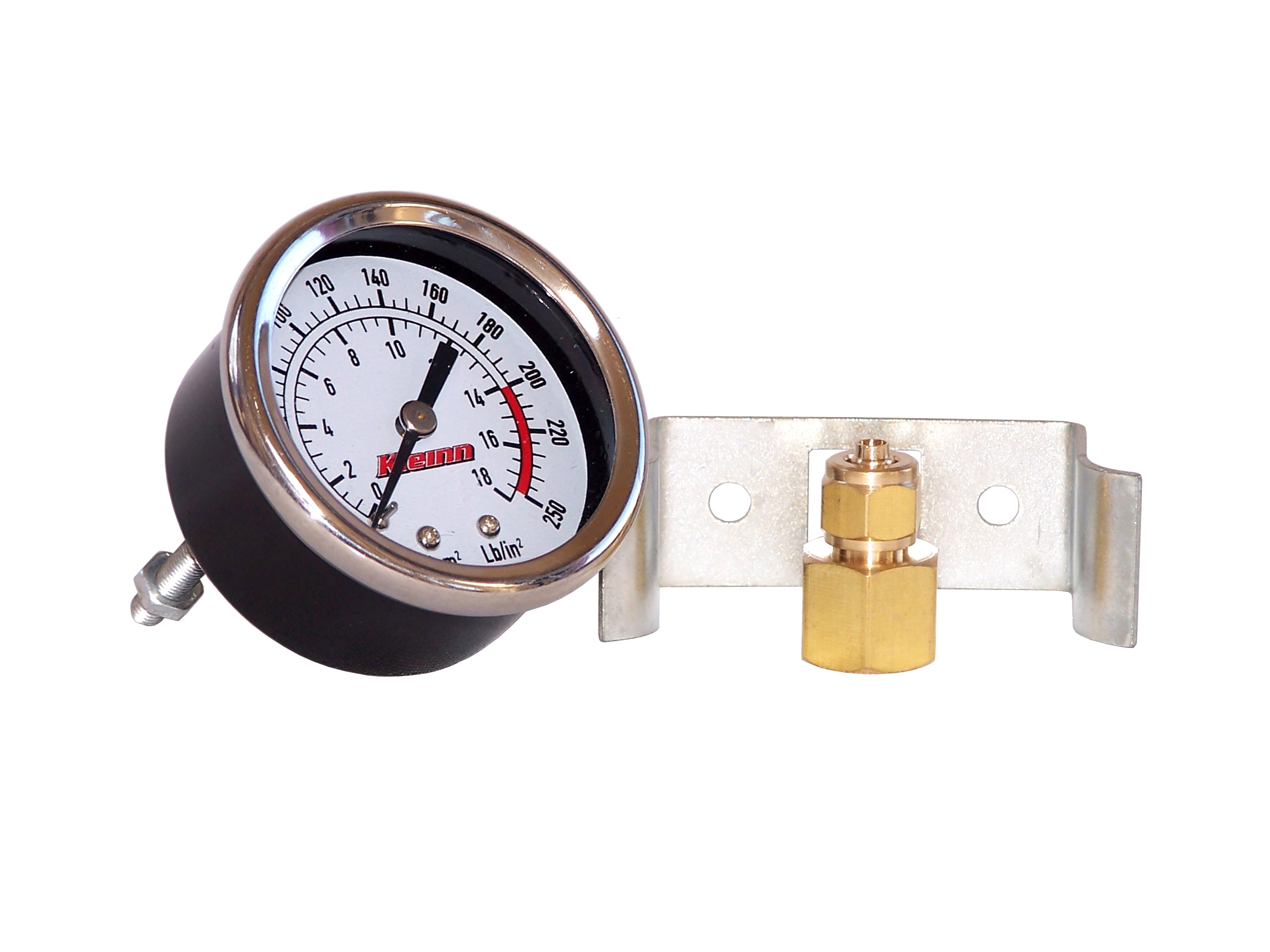 Kleinn Automotive Air Horns 1021 Analog Air Pressure Gauge