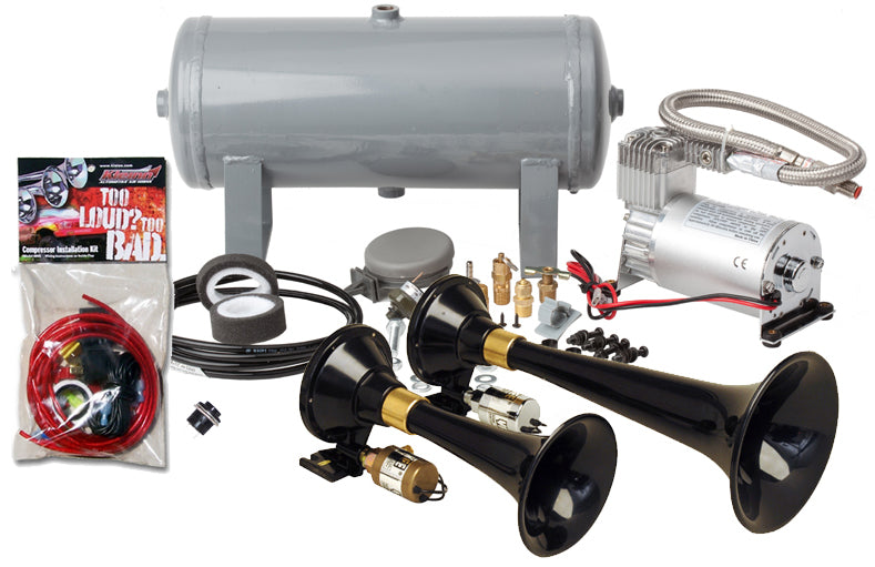 Kleinn Automotive Air Horns HK5 Pro Blaster Dual Horn Kit