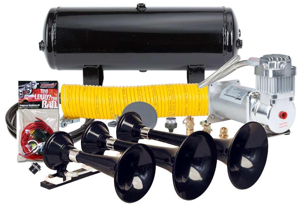 Kleinn Automotive Air Horns HK7 Pro Blaster Triple Horn Kit