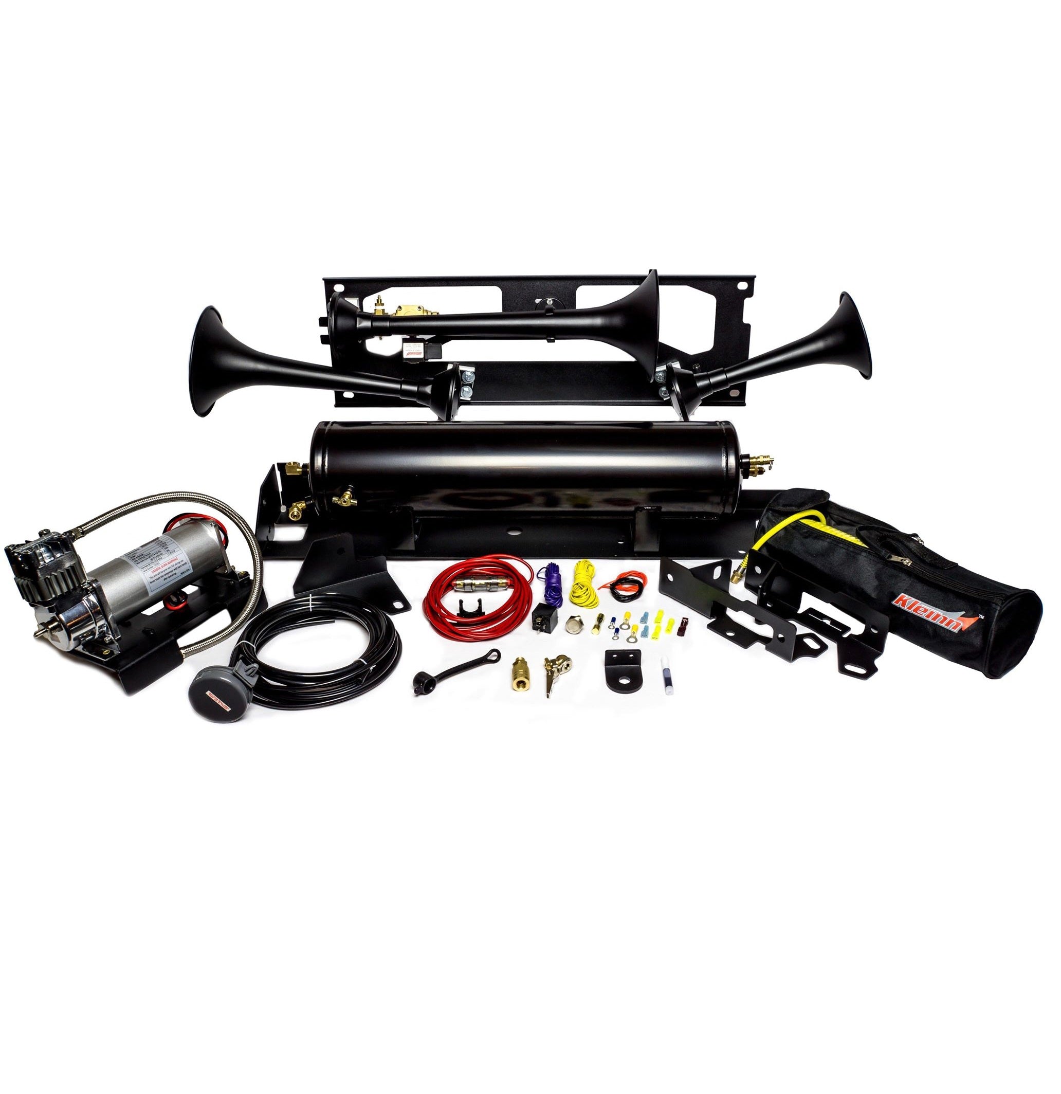 Kleinn Automotive Air Horns SDKIT17-734 Onboard Air System w/Horns