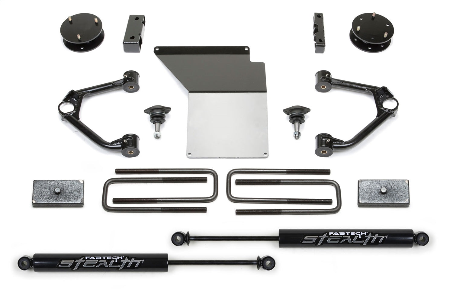 Fabtech FTS21190 Component Box Fits 14 Sierra 1500 Silverado 1500