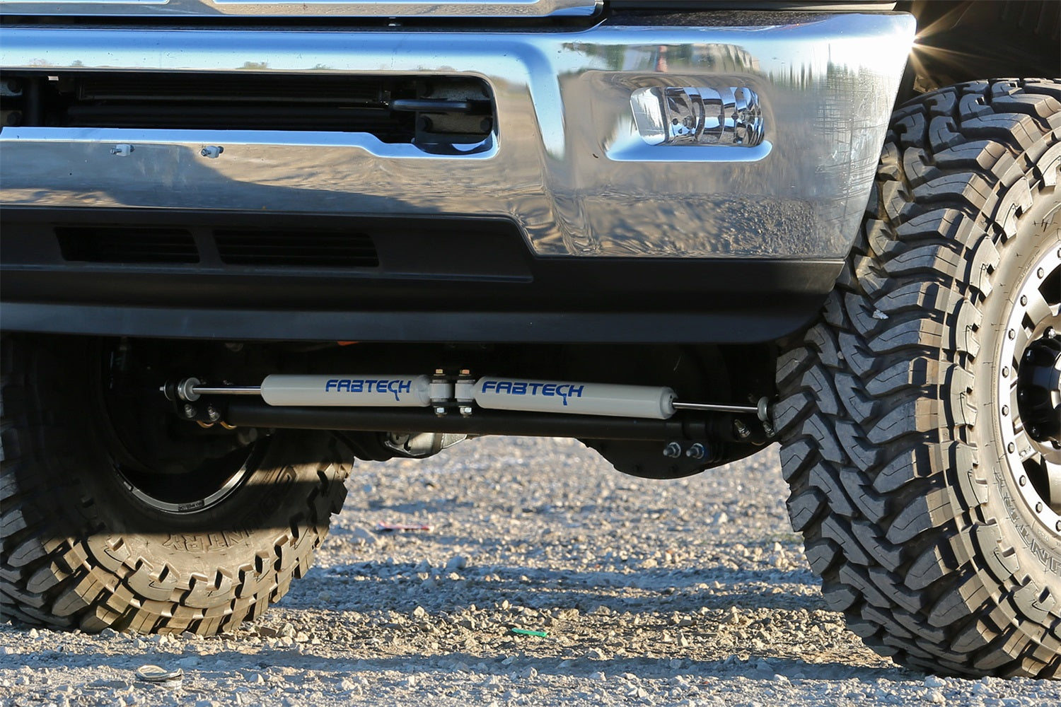 Fabtech FTS23060 Steering Stabilizer Kit Fits 13-23 2500 3500