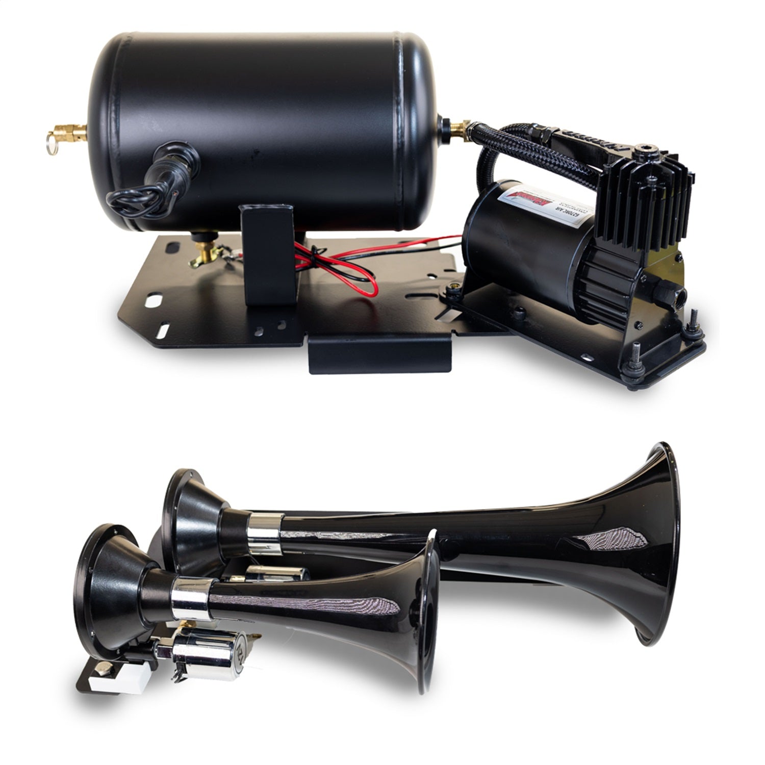Kleinn Automotive Air Horns GMTRK-3 Onboard Air System w/Horns