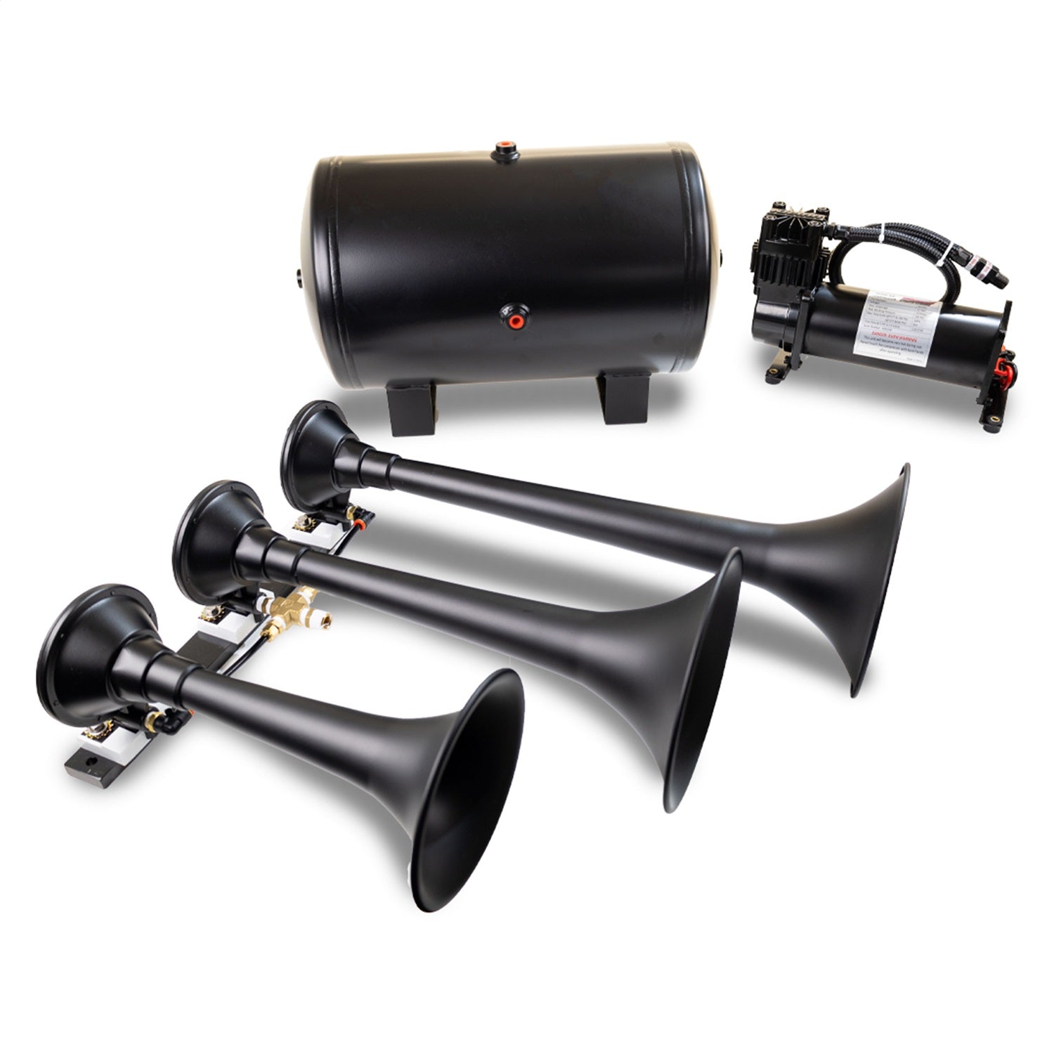Kleinn Automotive Air Horns HK9 Pro Blaster Triple Horn Kit