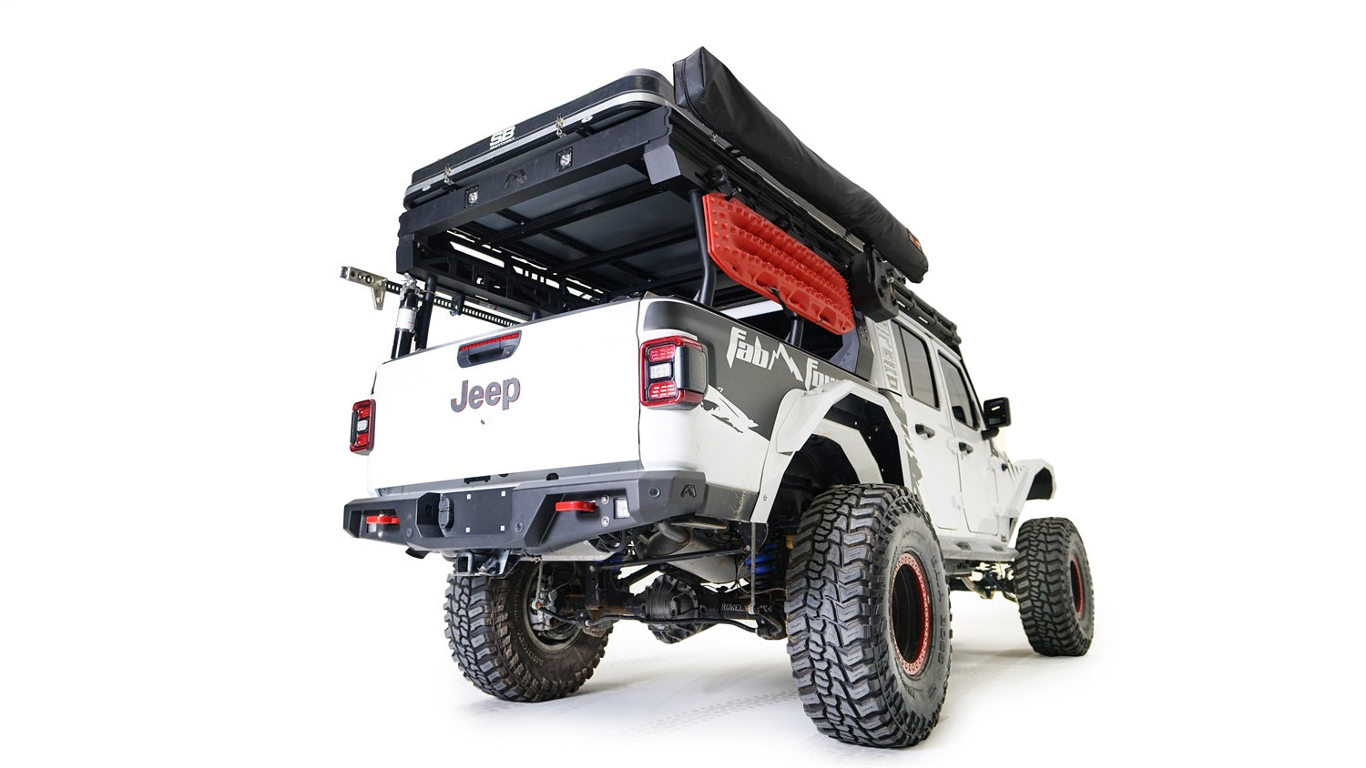 Fab Fours JT20-Y1952-1 Standard Rear Bumper Fits 20-22 Gladiator