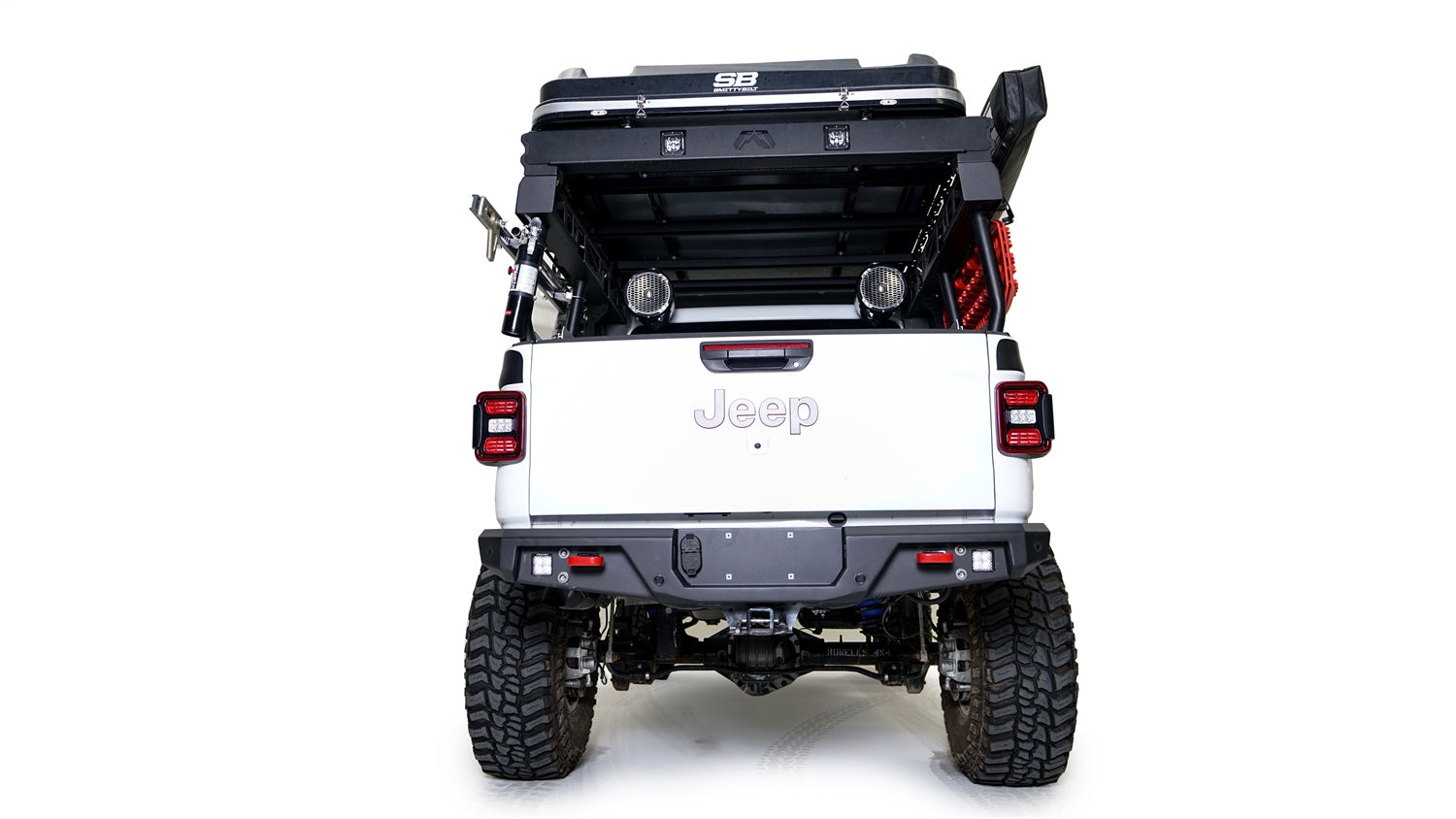 Fab Fours JT20-Y1952-1 Standard Rear Bumper Fits 20-22 Gladiator